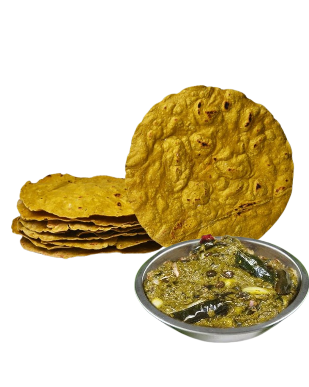 జొన్న రొట్టెలు & గోంగూర చట్నీ (PACK OF 2)